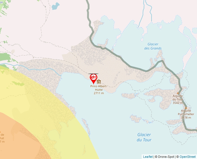 Carte Géoportail pour les drones de loisir