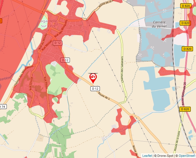 Carte Géoportail pour les drones de loisir