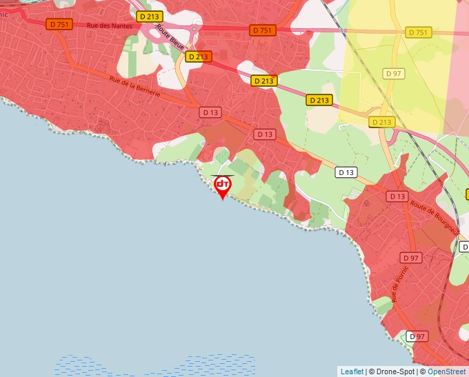 Carte Géoportail pour les drones de loisir