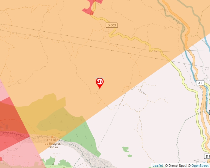 Carte Géoportail pour les drones de loisir