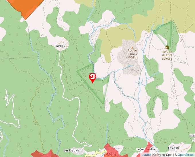 Carte Géoportail pour les drones de loisir