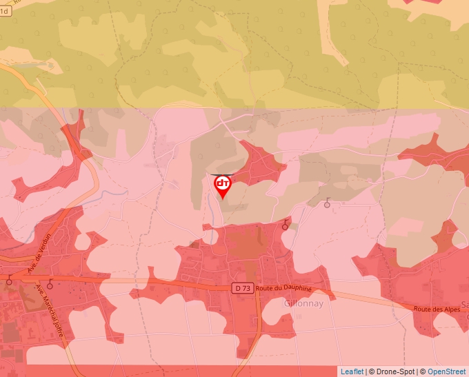 Carte Géoportail pour les drones de loisir