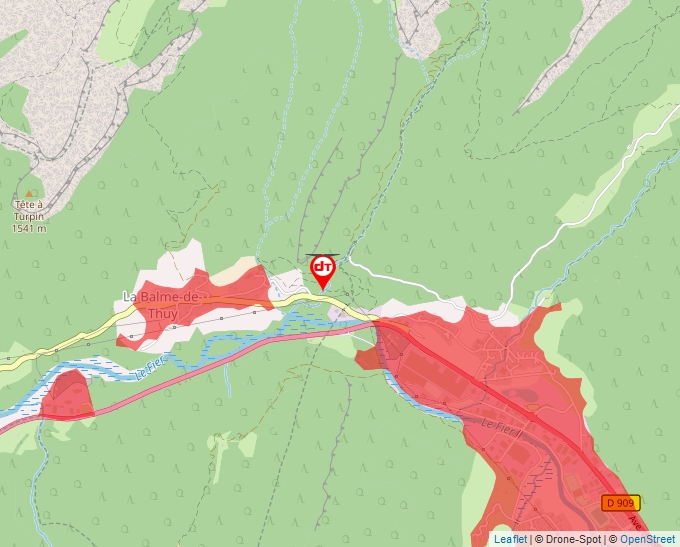 Carte Géoportail pour les drones de loisir