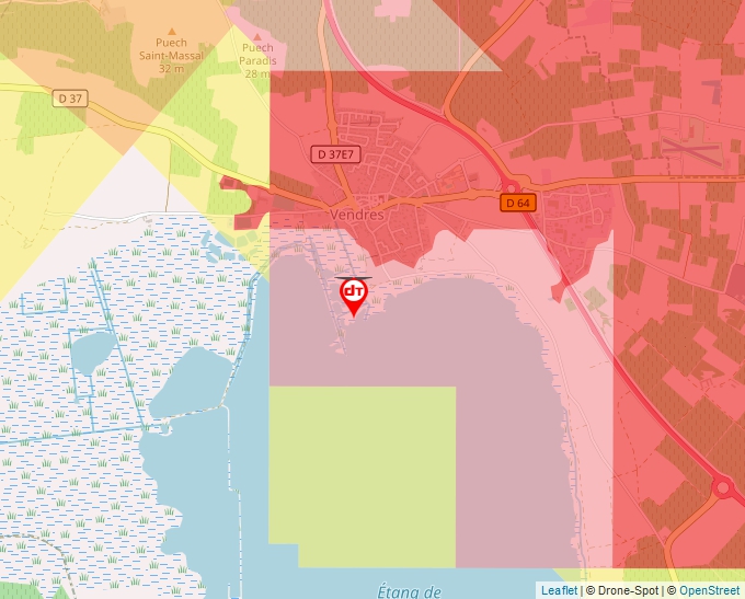 Carte Géoportail pour les drones de loisir