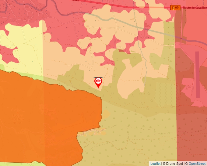 Carte Géoportail pour les drones de loisir