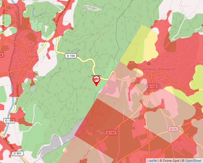 Carte Géoportail pour les drones de loisir