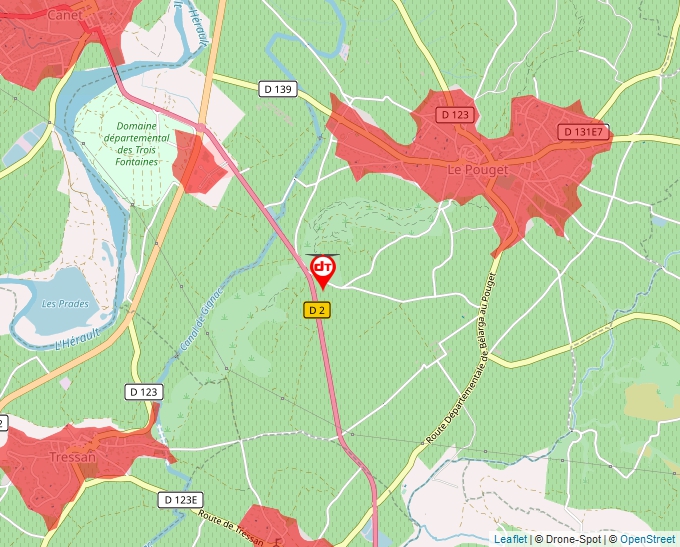 Carte Géoportail pour les drones de loisir