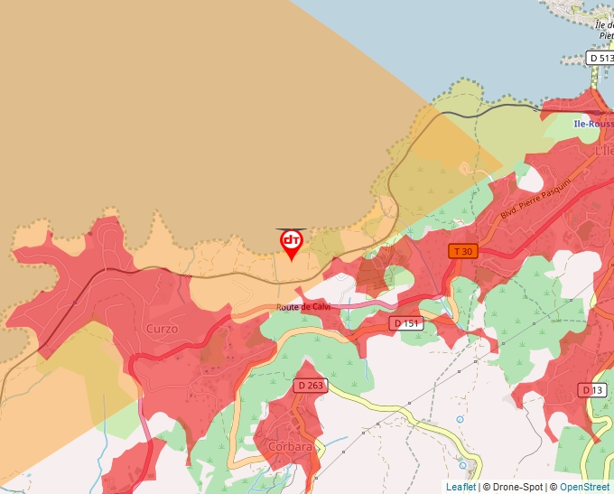 Carte Géoportail pour les drones de loisir