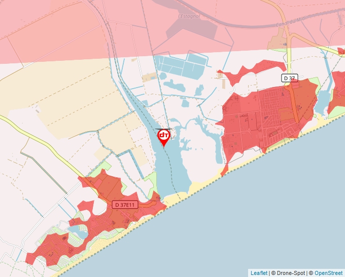 Carte Géoportail pour les drones de loisir