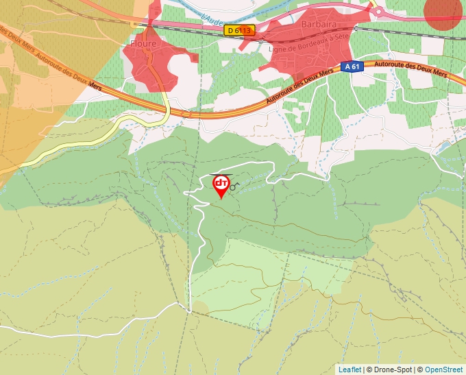 Carte Géoportail pour les drones de loisir