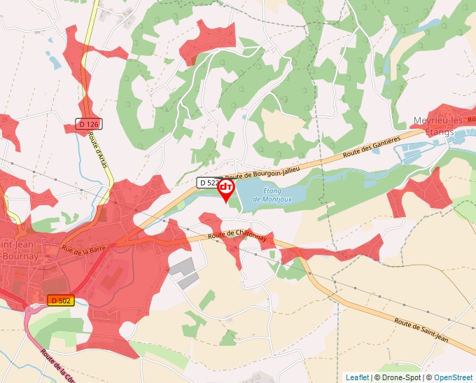 Carte Géoportail pour les drones de loisir