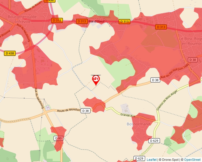 Carte Géoportail pour les drones de loisir