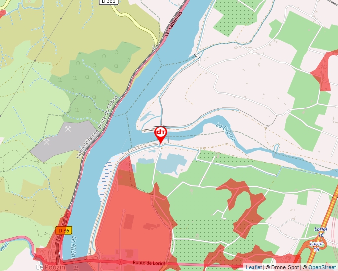 Carte Géoportail pour les drones de loisir