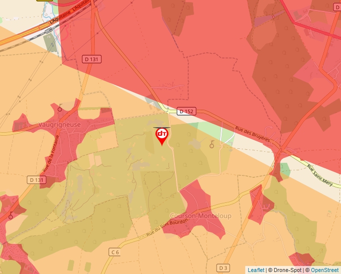 Carte Géoportail pour les drones de loisir