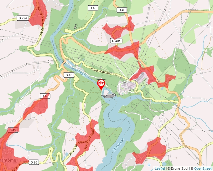 Carte Géoportail pour les drones de loisir