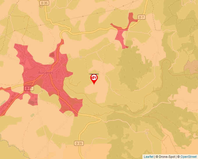 Carte Géoportail pour les drones de loisir