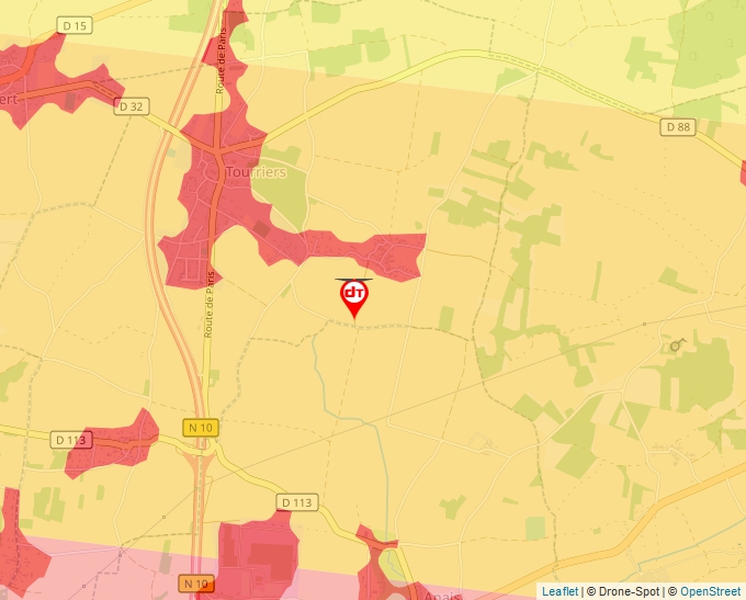 Carte Géoportail pour les drones de loisir