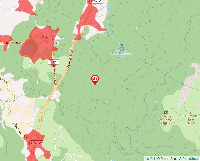 Carte Géoportail pour les drones de loisir