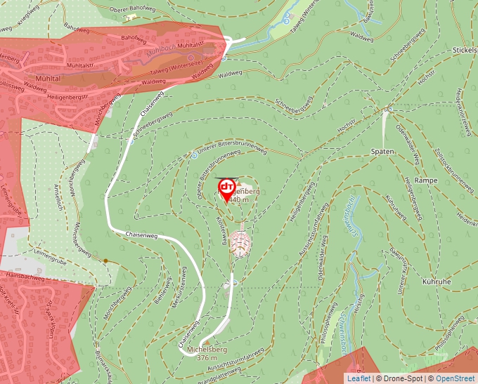 Carte Géoportail pour les drones de loisir