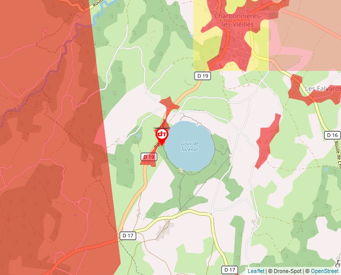 Carte Géoportail pour les drones de loisir