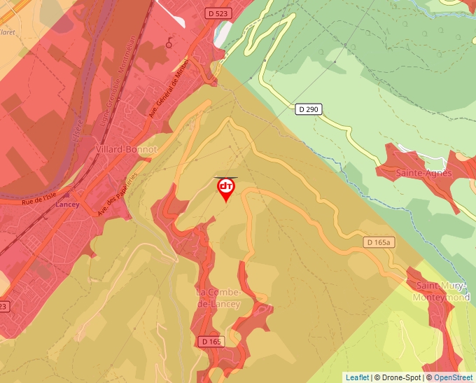 Carte Géoportail pour les drones de loisir