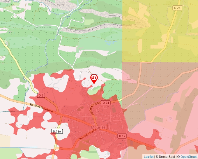 Carte Géoportail pour les drones de loisir