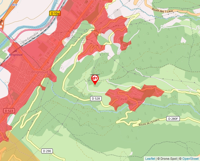 Carte Géoportail pour les drones de loisir