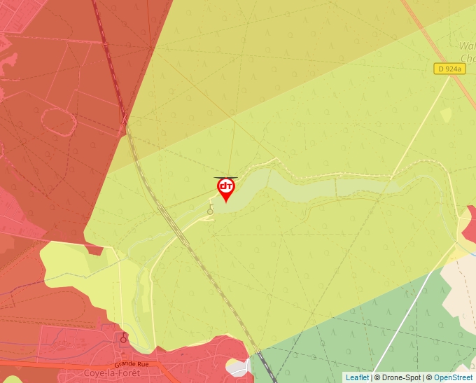 Carte Géoportail pour les drones de loisir