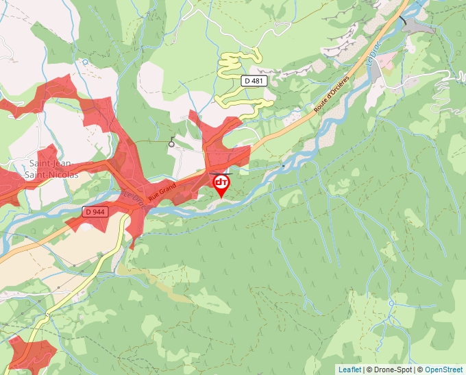 Carte Géoportail pour les drones de loisir