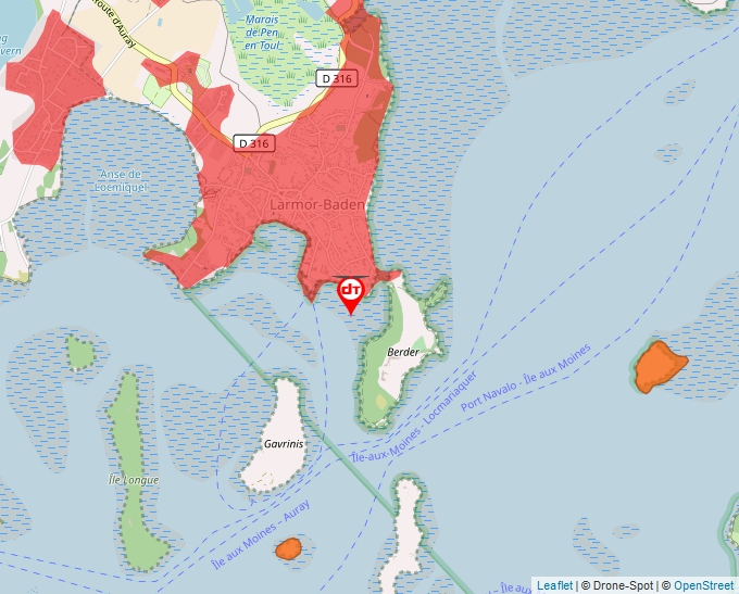 Carte Géoportail pour les drones de loisir