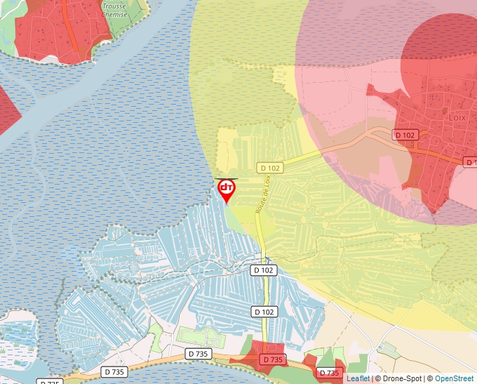 Carte Géoportail pour les drones de loisir