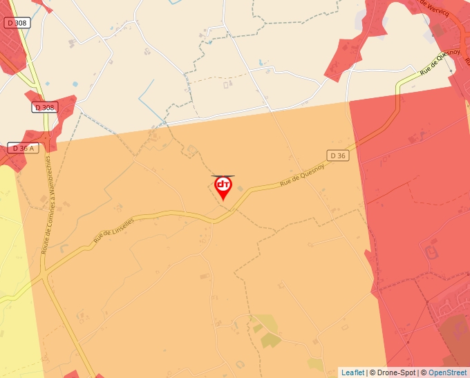 Carte Géoportail pour les drones de loisir