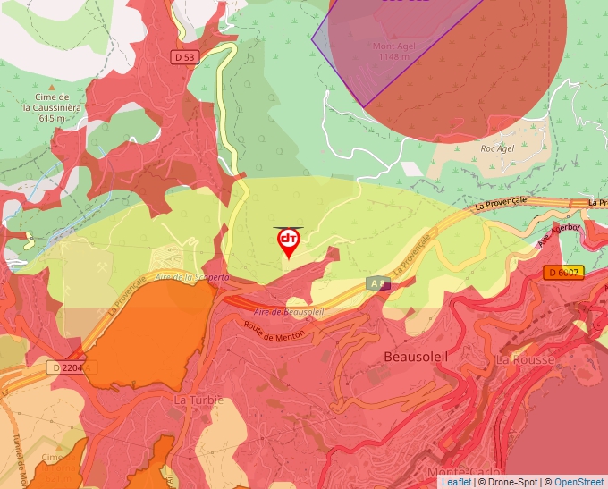 Carte Géoportail pour les drones de loisir