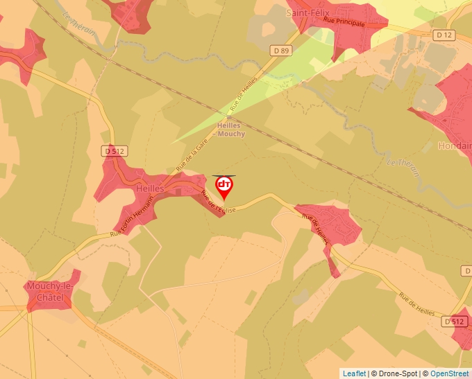 Carte Géoportail pour les drones de loisir