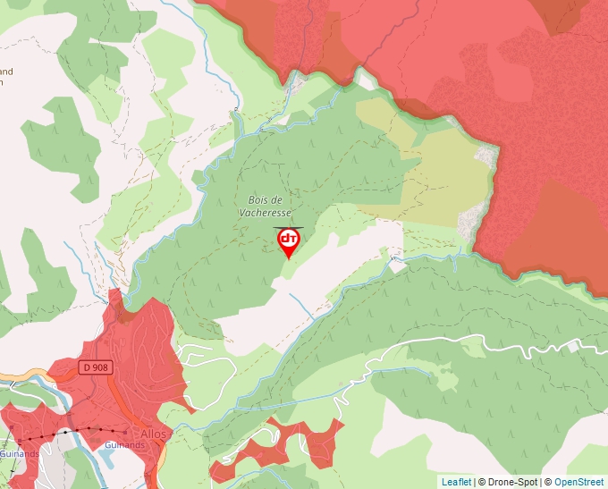 Carte Géoportail pour les drones de loisir