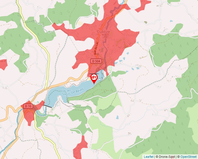 Carte Géoportail pour les drones de loisir