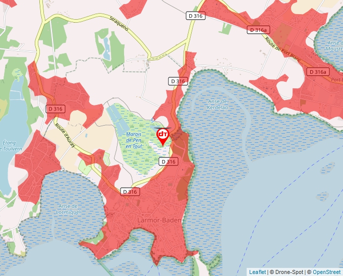 Carte Géoportail pour les drones de loisir