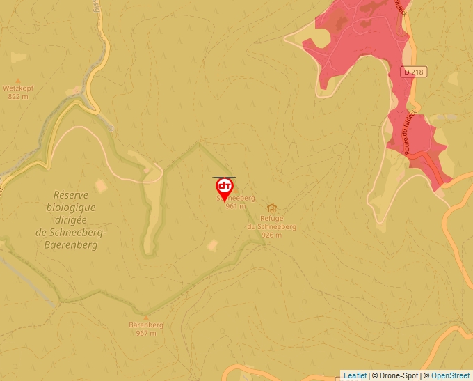 Carte Géoportail pour les drones de loisir