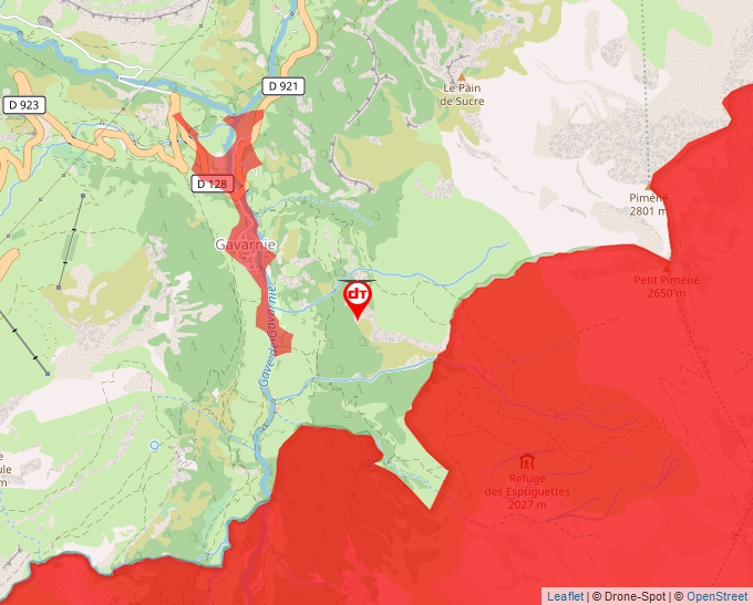 Carte Géoportail pour les drones de loisir