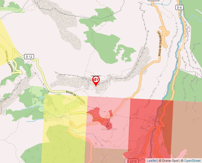 Carte Géoportail pour les drones de loisir