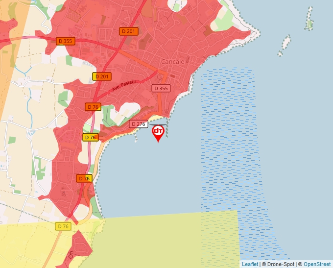 Carte Géoportail pour les drones de loisir