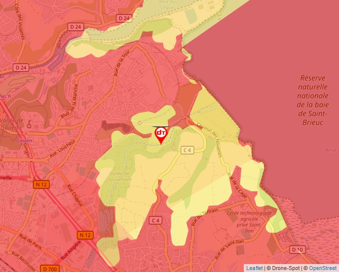 Carte Géoportail pour les drones de loisir