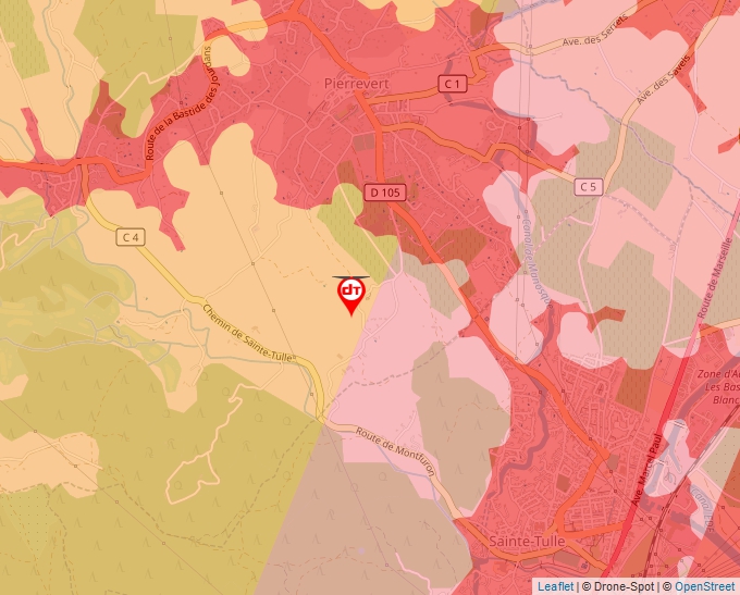 Carte Géoportail pour les drones de loisir