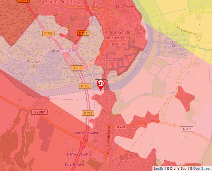 Carte Géoportail pour les drones de loisir