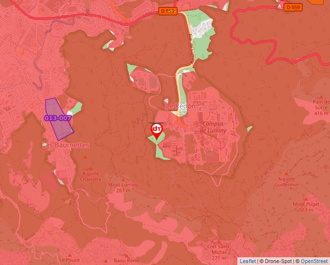 Carte Géoportail pour les drones de loisir