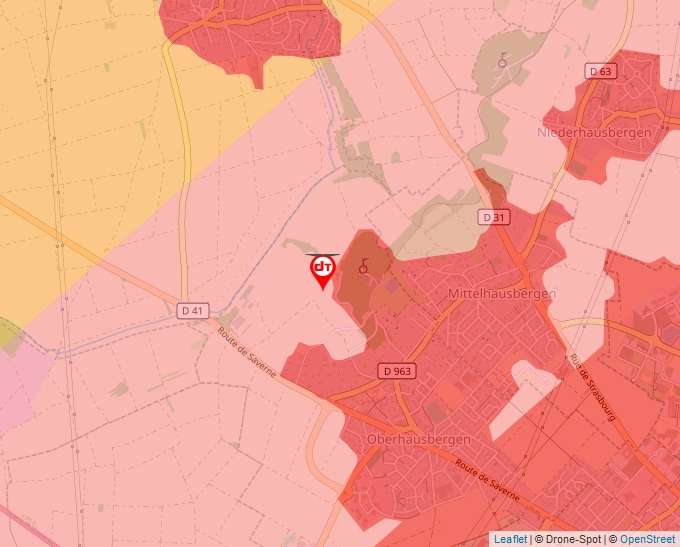 Carte Géoportail pour les drones de loisir