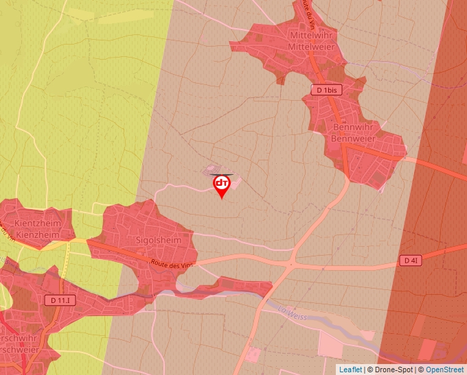 Carte Géoportail pour les drones de loisir