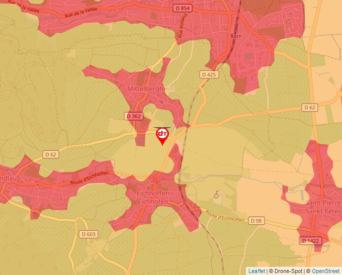 Carte Géoportail pour les drones de loisir