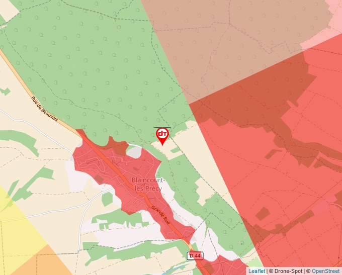 Carte Géoportail pour les drones de loisir
