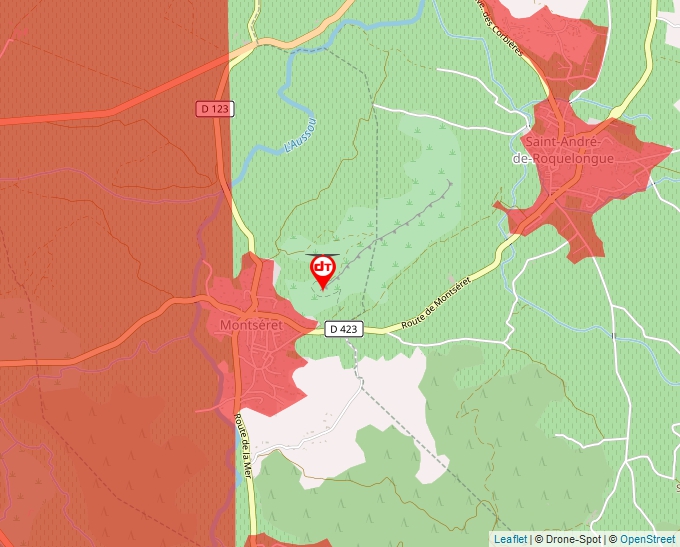 Carte Géoportail pour les drones de loisir